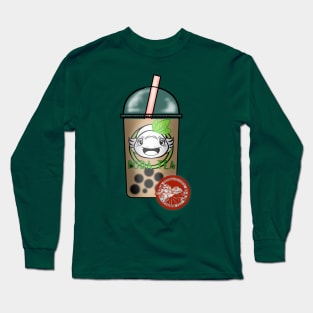 Poda Tea - Podling Boba Bubble Tea from The Dark Crystal Long Sleeve T-Shirt